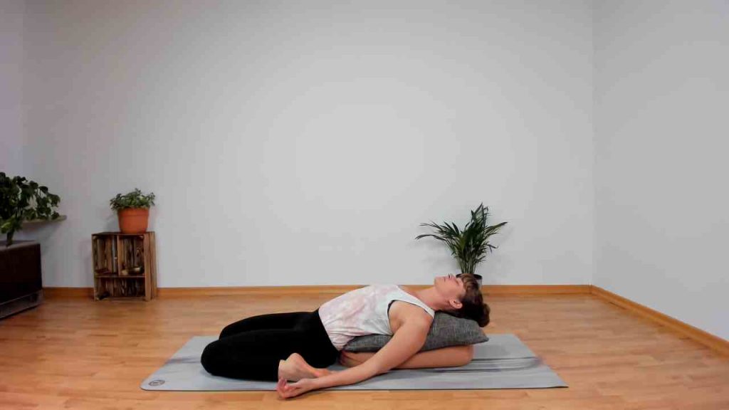 Yin Yoga Asana Sattel