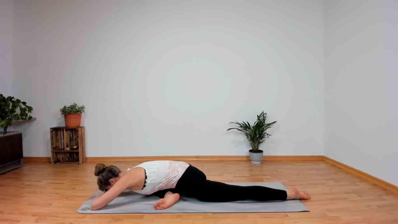 Schlafender Schwan im Yin Yoga